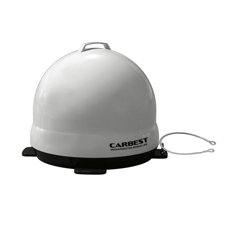 Tragbare Carbest SAT-Antenne SNIPE Handy, Single LNB, Diebstahlschutz - Camping