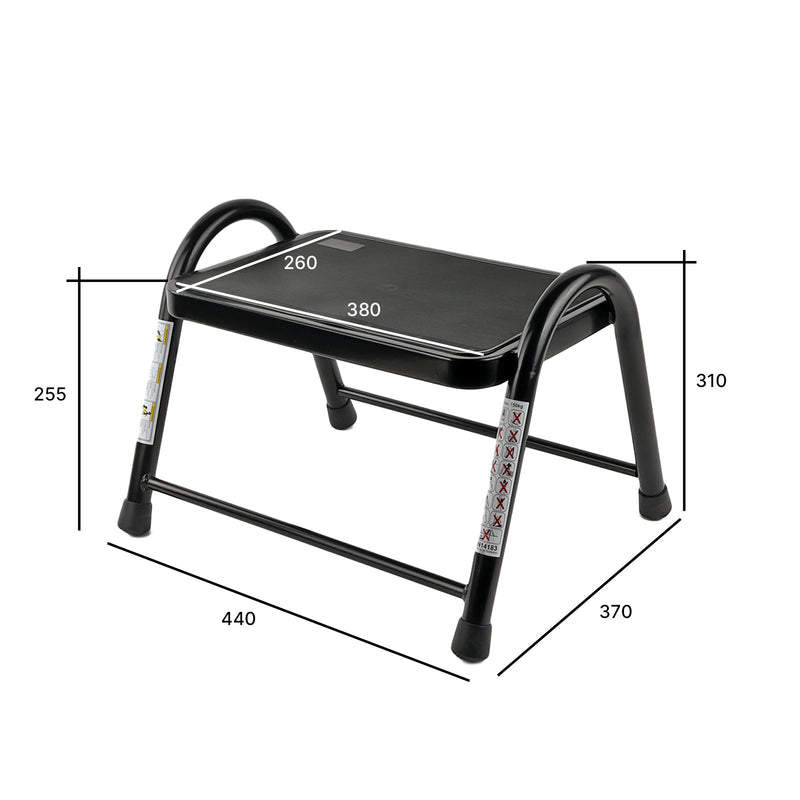 Wamovo® Camping Trittstufe Wohnwagen Wohnmobil 38x26x24cm 150kg Tritthocker