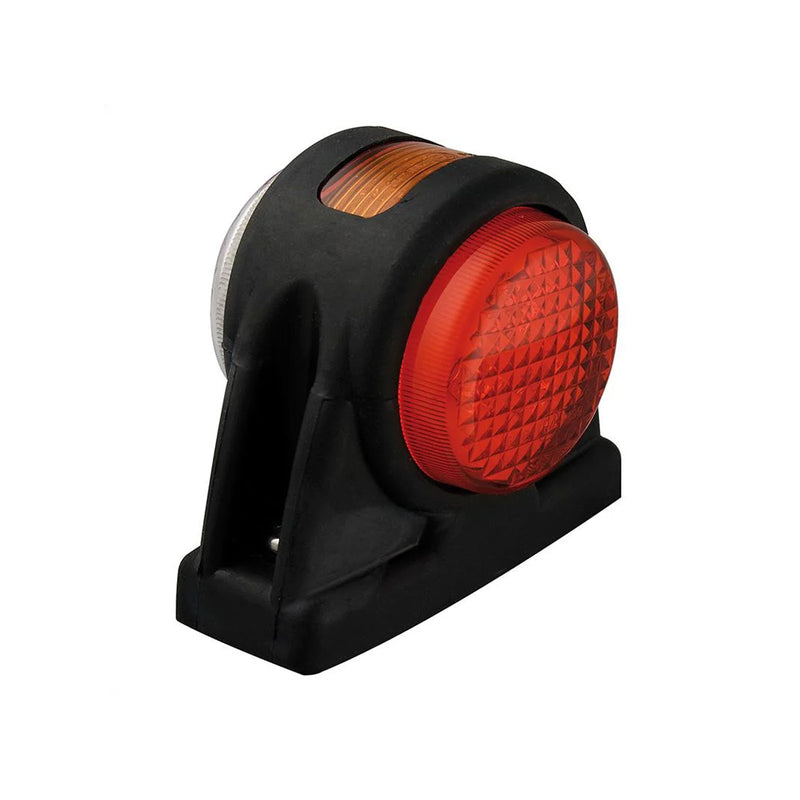 LED Umrissleuchte rot/weiß/orange 101x82mm 12/24V Begrenzungsleuchte Wohnwagen
