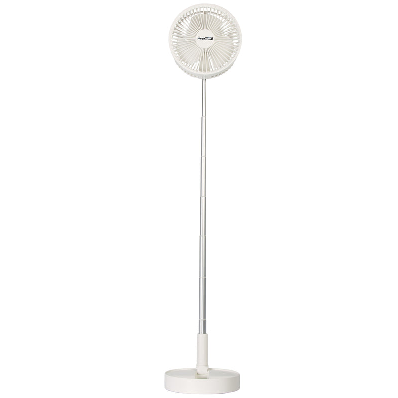 Vechline faltbarer Ventilator Camping Lüfter Standventilator Teleskopfunktion