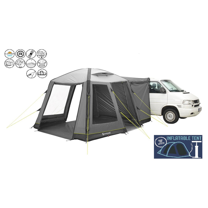 Vorzelt 280x300 Daytona Air Drive-Away Kuppelzelt für Caravan, Bus, Van, Camping