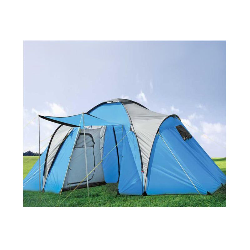 Reimo TT Zelt Creastone Peak - 450x210cm 4 Personen blau Familienzelt Kuppelzelt