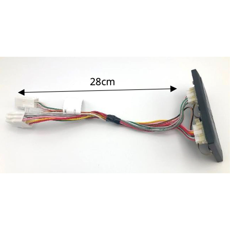 Zentralelektrik mit Wassersensor, PDU Stromversorgungseinheit und Kabelbaumsatz