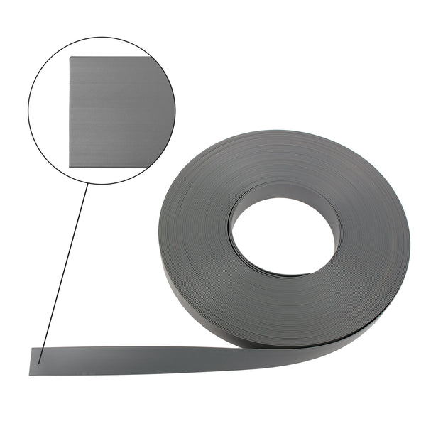 1m Abdeckband 23mm Füllerprofil Kunststoff grau Fensterband für Wohnmobilfenster