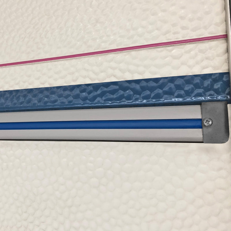 60 Meter (6x10 m)  Kederband 12 mm blau Kunststoff Leistenfüller für Wohnwagen