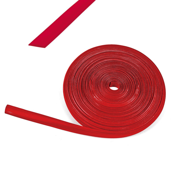 60 Meter (6x10 m) Kederband 12mm rot Kunststoff Leistenfüller für Wohnwagen