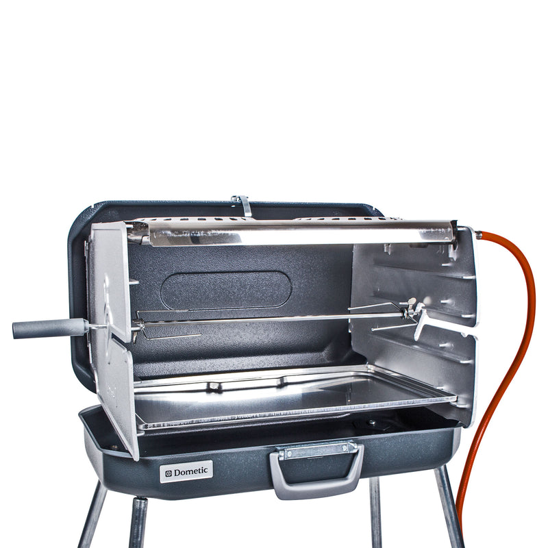 Dometic Koffer Gasgrill Classic 2, 30 mbar, 4,3 KW, Edelstahl, inkl Schlauch