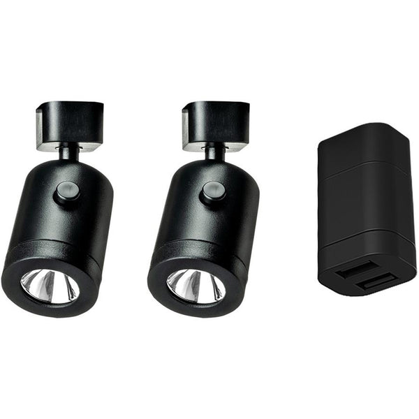 LANCIANO Spotlicht Starter Set SMALL - 2x Spotlight + 1x USB - Spot Wohnwagen