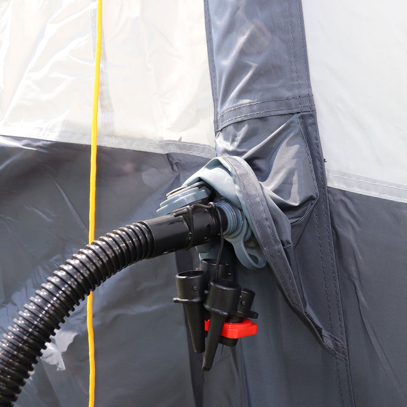 Seitenzelt 260x250cm Camping Luft Vorzelt für Wohnwagen, Wohnmobil 7mm Keder