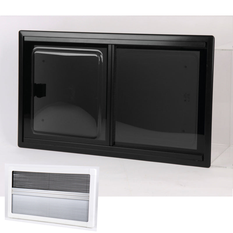 Universal Carbest Schiebefenster RW 70x30cm Camper Ausstellfenster Rollo-System