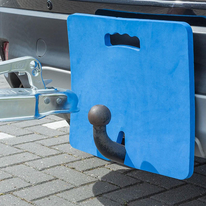 Stoßstangenschutz für Anhängerkupplung Wohnwagen Ankuppelschutz + Knieschoner